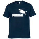 2016 funny tee cute t shirts homme Pumba men casual short sleeves cotton tops cool tshirt summer jersey costume t-shirt #062