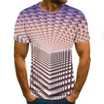 2020 letter Series Printed 3D T-shirt Round Neck Short Sleeve Women Tees Men Casual Women's T shirts Tops