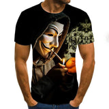 2020 letter Series Printed 3D T-shirt Round Neck Short Sleeve Women Tees Men Casual Women's T shirts Tops