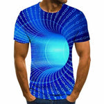 2020 letter Series Printed 3D T-shirt Round Neck Short Sleeve Women Tees Men Casual Women's T shirts Tops